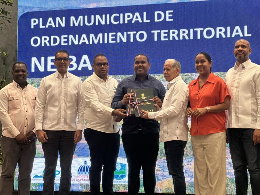 Presentan Plan Municipal de Ordenamiento Territorial de Neiba para impulsar el desarrollo organizado